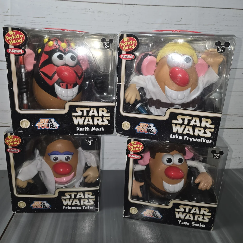Star Wars Mr. Potato Head Collectibles Set Of 4 New - Picture 4 of 10